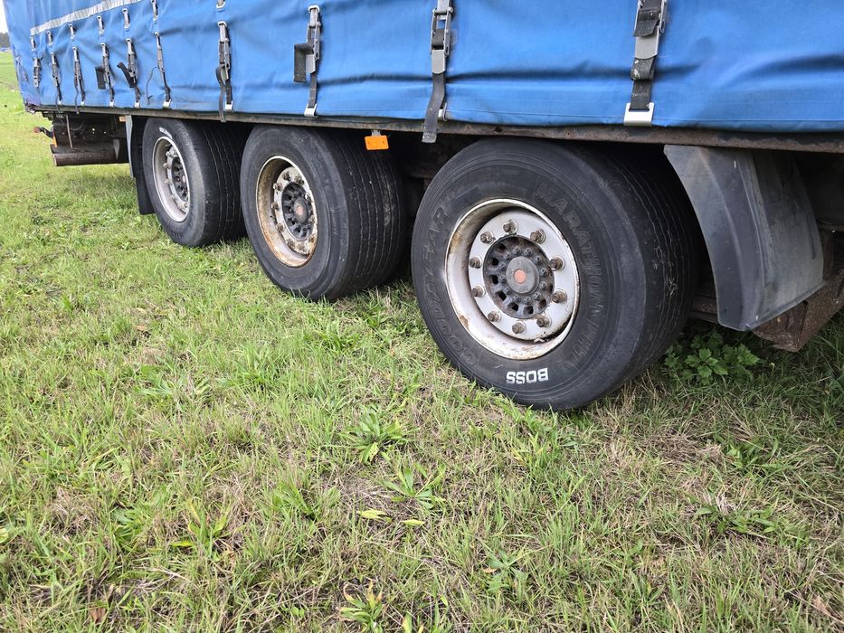 naczepy  Fliegl SDS350 Krone SDP 27 firanka podnoszona mega