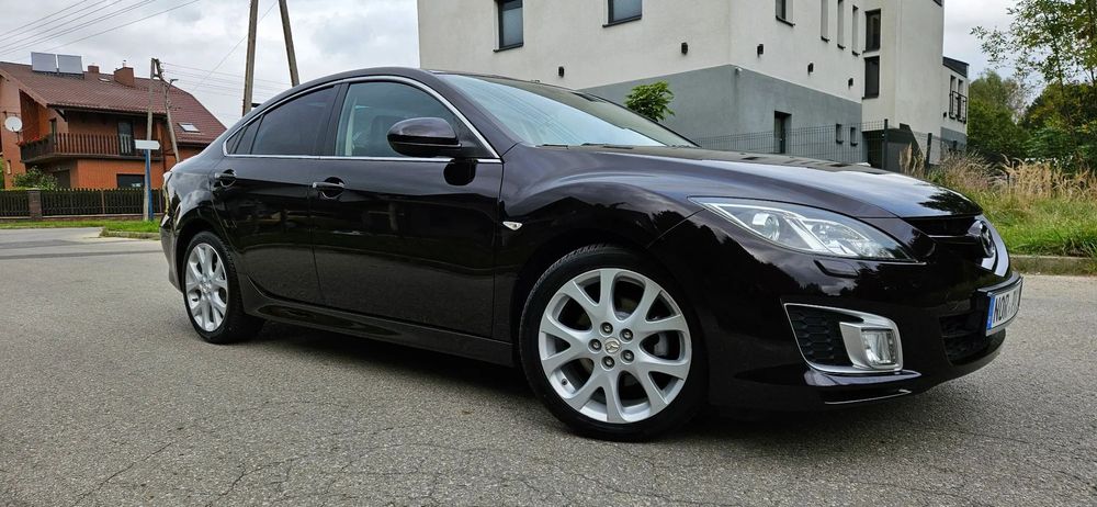 Mazda 6 2008 Rok 2.5 Benz. Przeb.198 Tys.km 100% Bezwypadek Super Stan