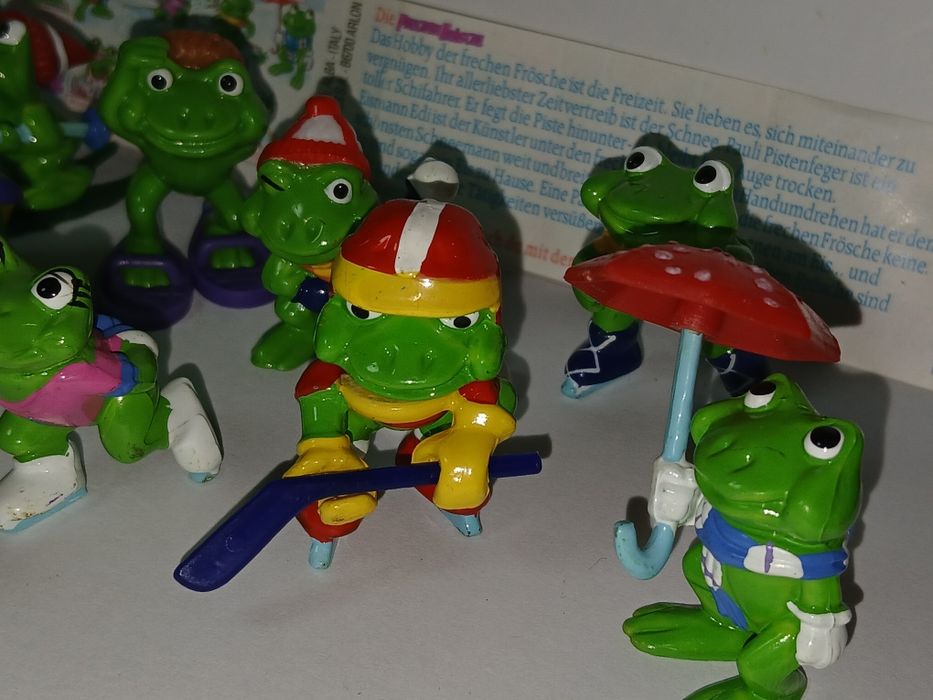 Seria Żabki kinder niespodzianka 1993 rok