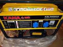 Электростанция (генератор) KAMA KGL3500CE бензиновый 2,5-2,8 кВт AVR c