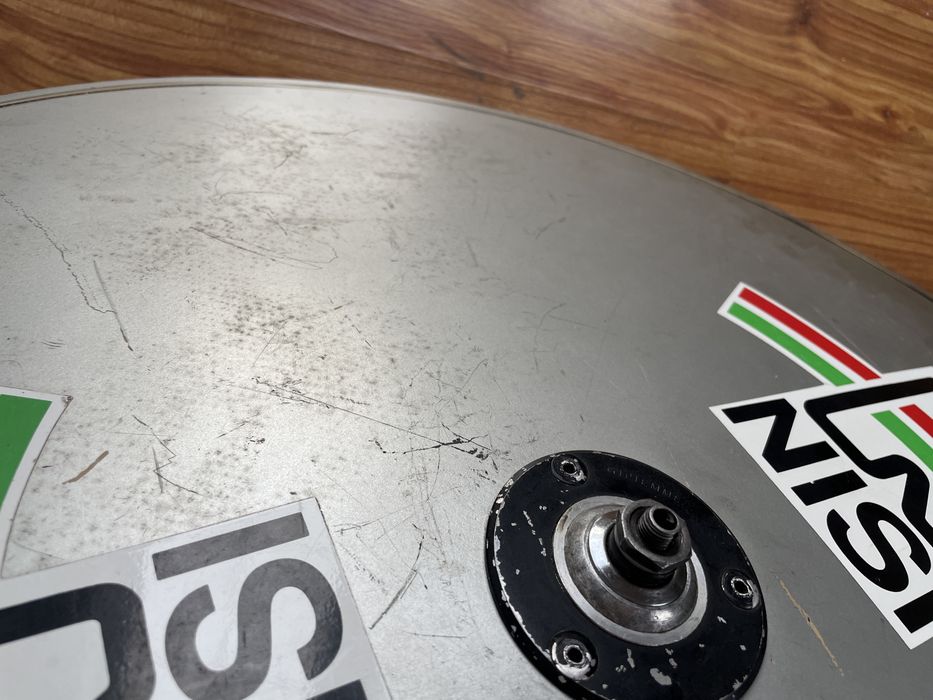 Dysk Nisi Exbud przedni retro koło pełne czasowe 26” 650c Gipiemme