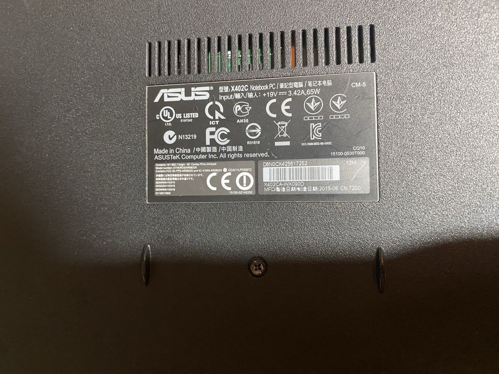 Asus X402C ультрабук