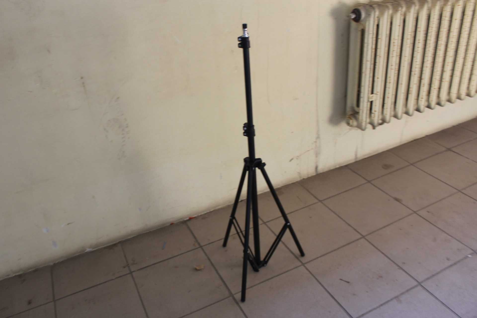 Statyw stojak pod aparat pod ring pod lampe selfie metalowe regulacja