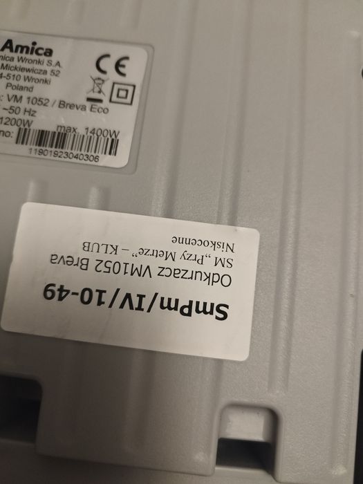 Amica VM 1052 odkurzacz