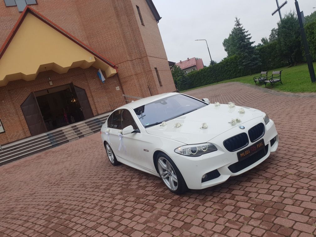 Auto samochód do ślubu BMW F10