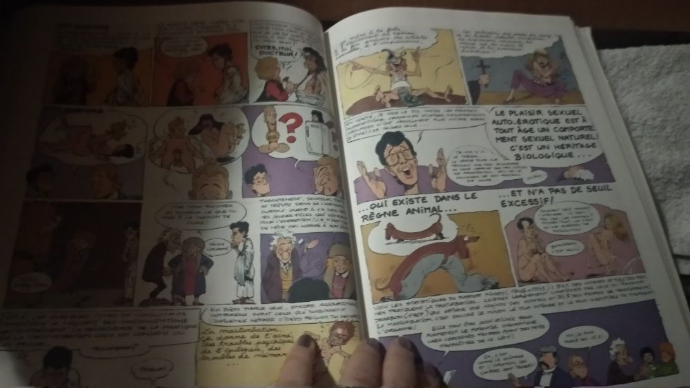 книга французский эротические комиксы Traite De Sexologie сексология