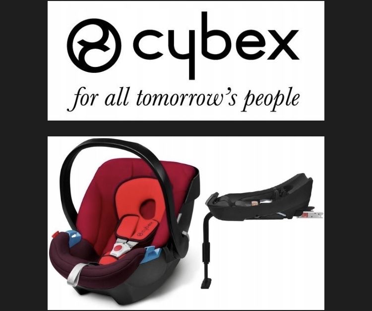 NOWY Fotelik Cybex Aton + Baza 2-FIX