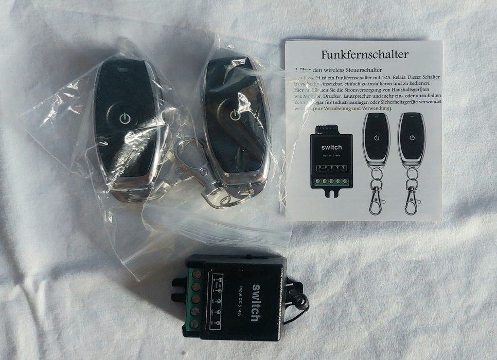 радіопульт дистанційного керування з реле