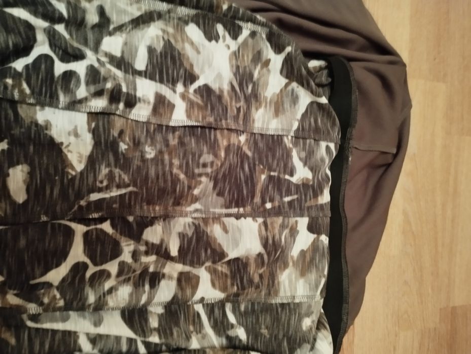 Юбка трикотажная в осенних мотивах