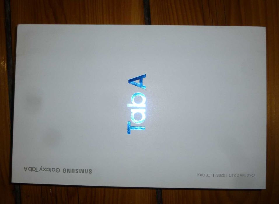 opakowanie, pudełko Samasung Galaxy Tab A