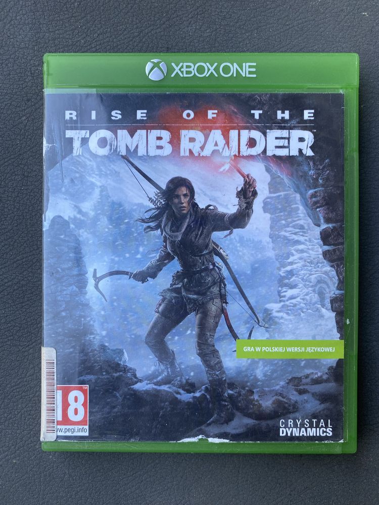 Gra Rise of the tomb raider Xbox One Xone Xbox series X pudełkowa PL