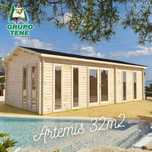 Casa de madeira de 32m2 - Modelo ARTEMIS 8x4