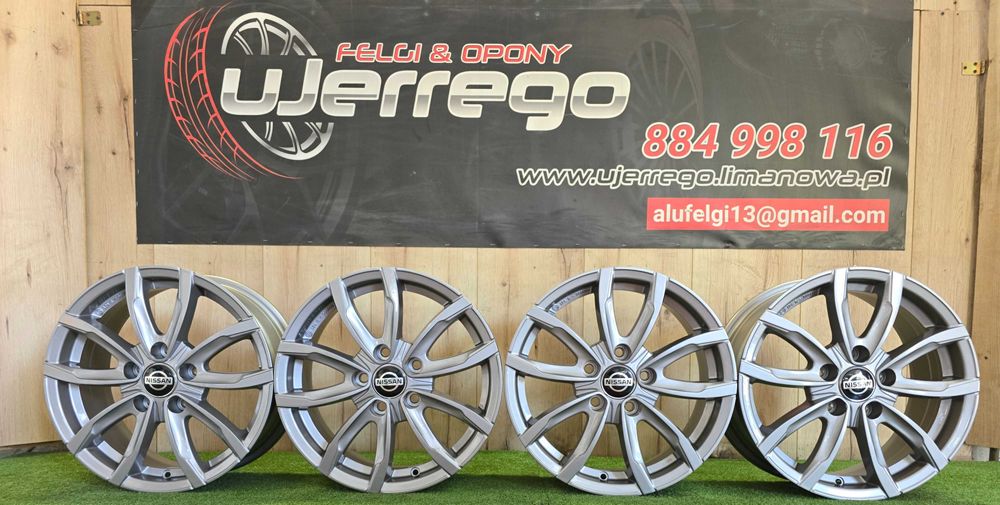NOWE ALUFELGI NISSAN 16x5x114,3-Juke, Leaf,Qashqai,X-trial (ET40 i 45)