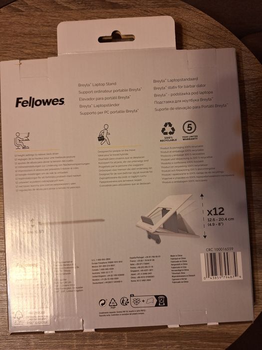 Podstawka na laptop Fellowes Breyta