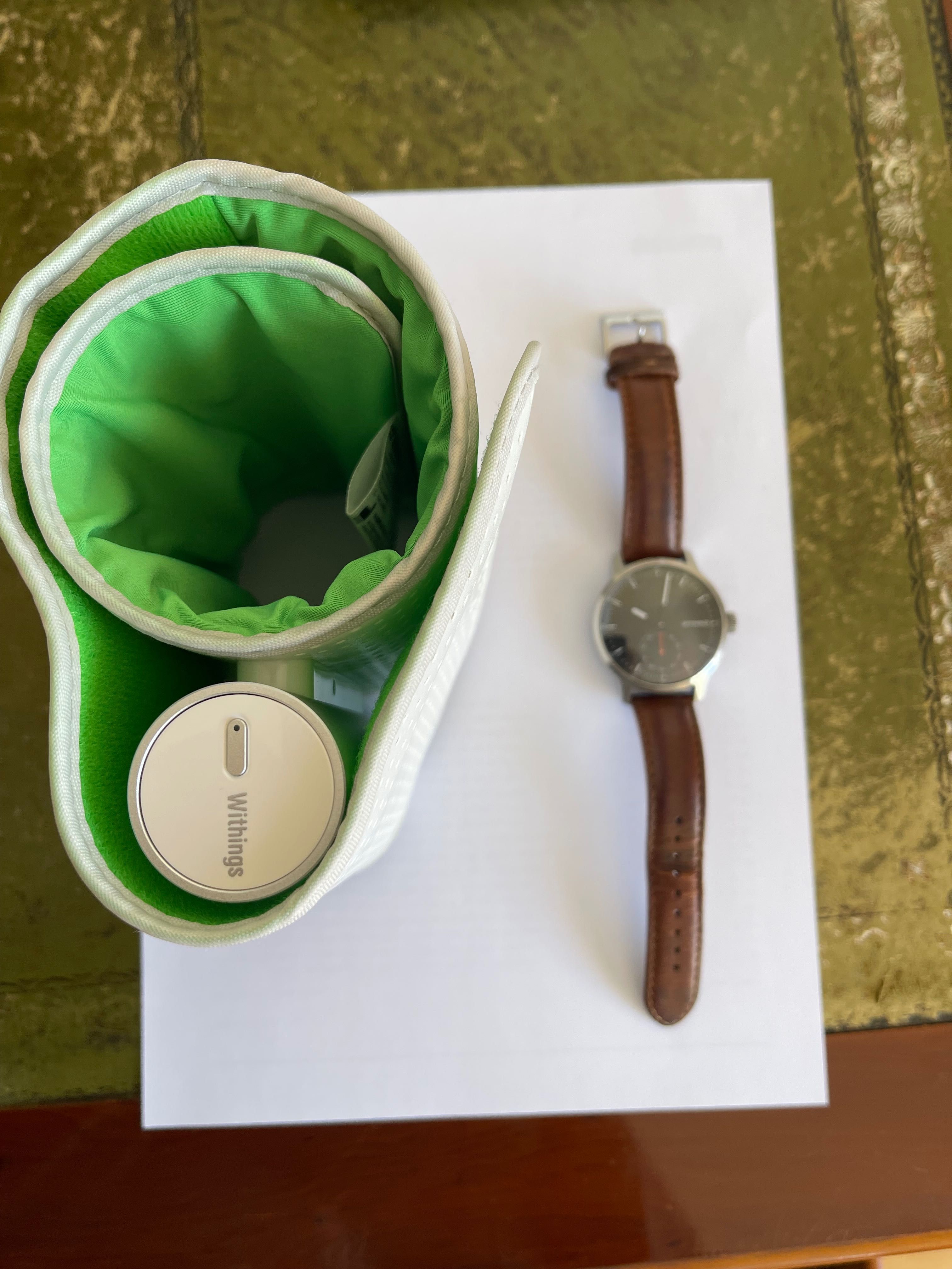 Relogio Withings smartwatch + Withings blood pressure (bluetooth)
