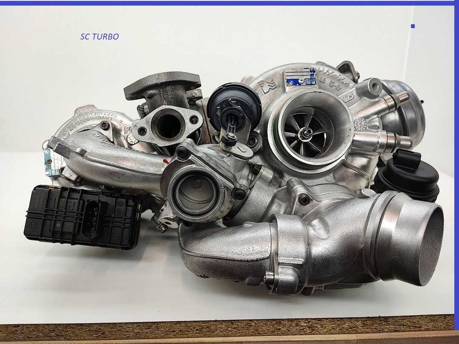 Turbosprężarka BiTurbo BMW  X3 X4 X5 X6 , 3.0 D