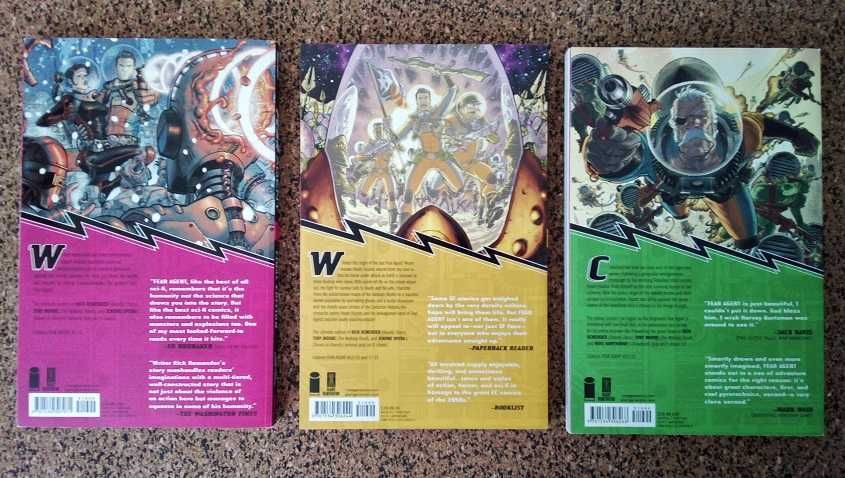 3 BDs - Fear Agent Final Edition (história completa)