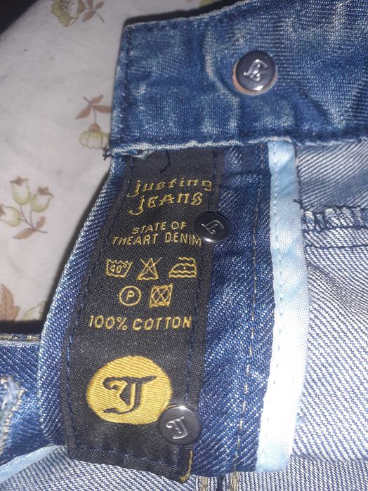 Calças ganga Justing