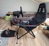 Fotel Playseat challenge oraz kierownica Logitech G29