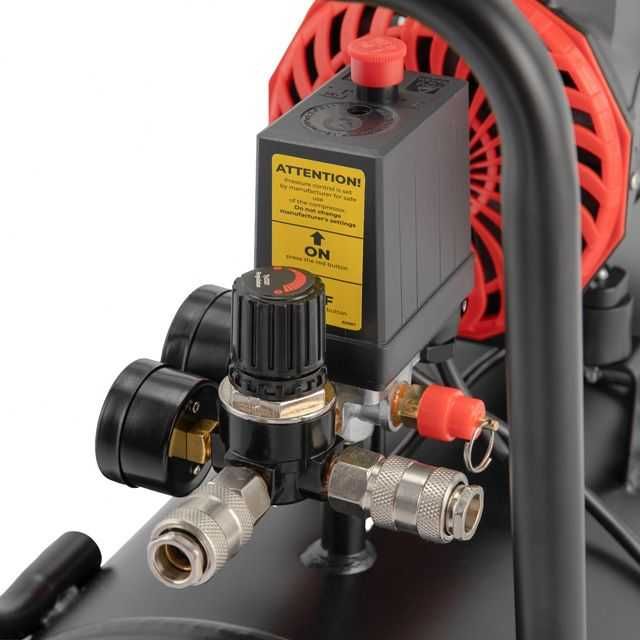 Компресор 50 л, 220 В, 8 aтм, 250 л/хв, 2800 об/хв. INTERTOOL PT-0035.