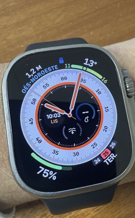 Apple watch ultra 1 sem detalhes nenhum com braceletes