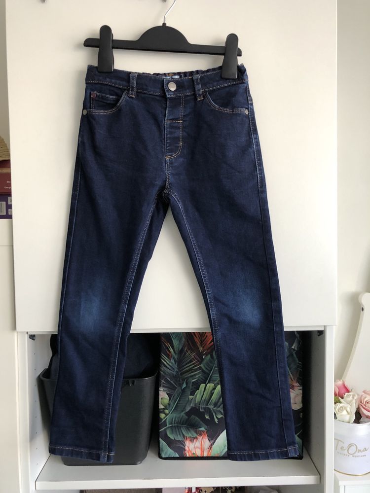 Spodnie jeansowe diznsy 5-6 regular 116 auto next