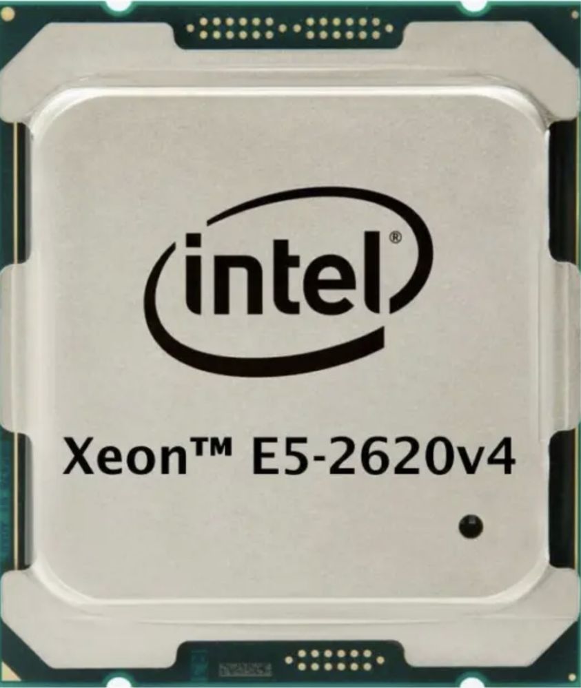 Dwa procesory Intel Xeon E5-2620 v4