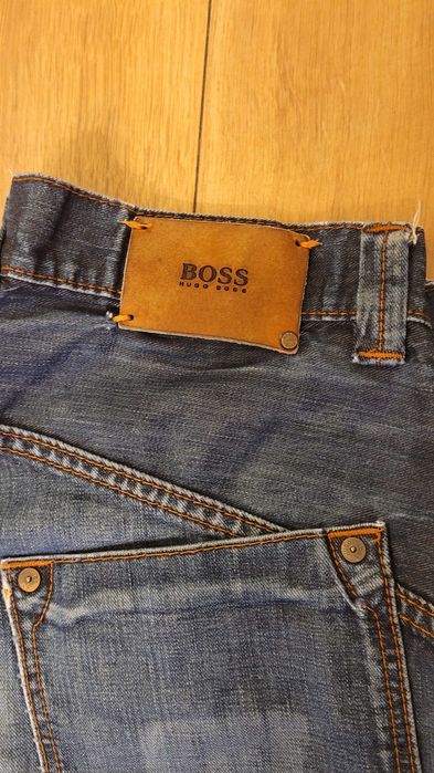 Spodnie jeansowe hugo boss