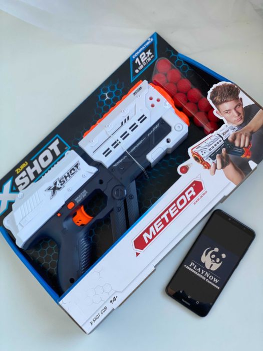Детское оружие Скорострельный бластер X-Shot new chaos Meteor *