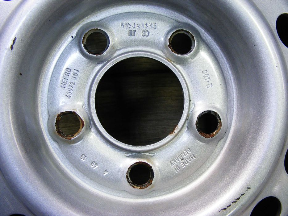 Диски R13,R14 Mefro до причипів та лавет, 5/112.