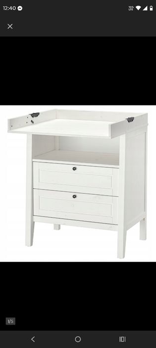 Komoda sundvik Ikea z przewijakiem dziecięca