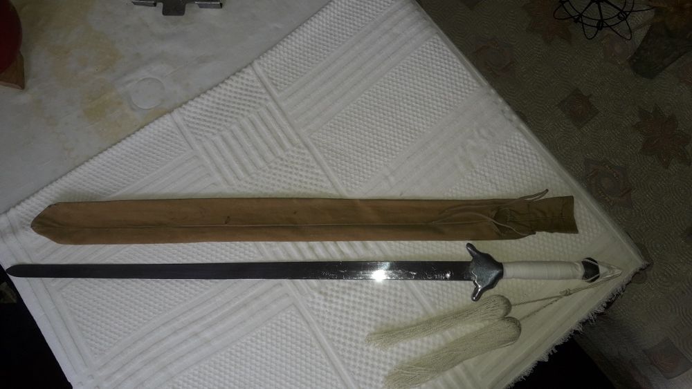 Продається тренувальний меч цзянь + чохол