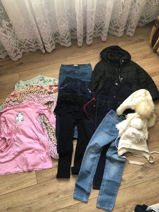 Пакет одягу для дівчинки 116-122