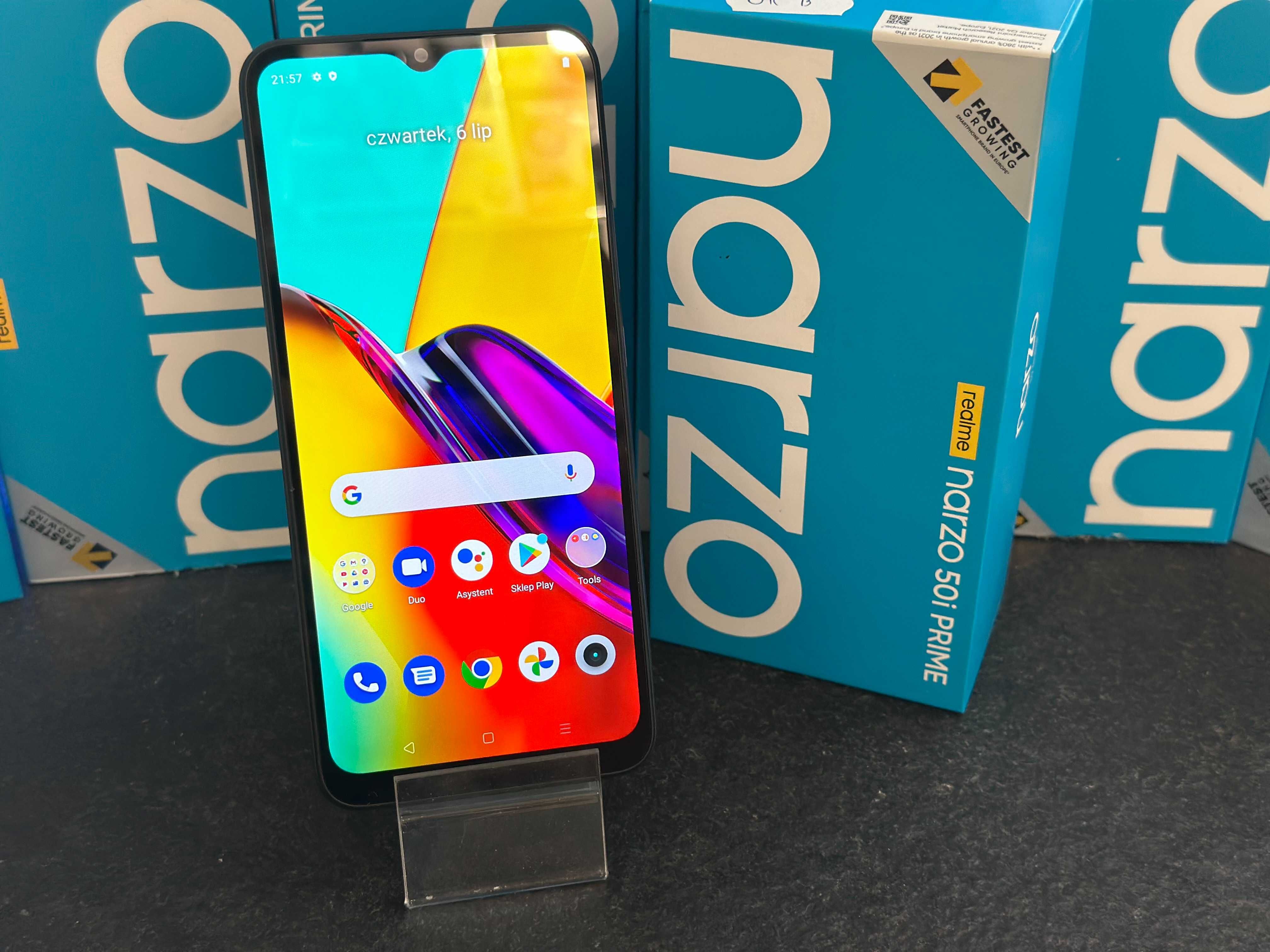 Smartfon realme Narzo 50i Prime 3 GB / 32 GB 4G (LTE) niebieski / RATY