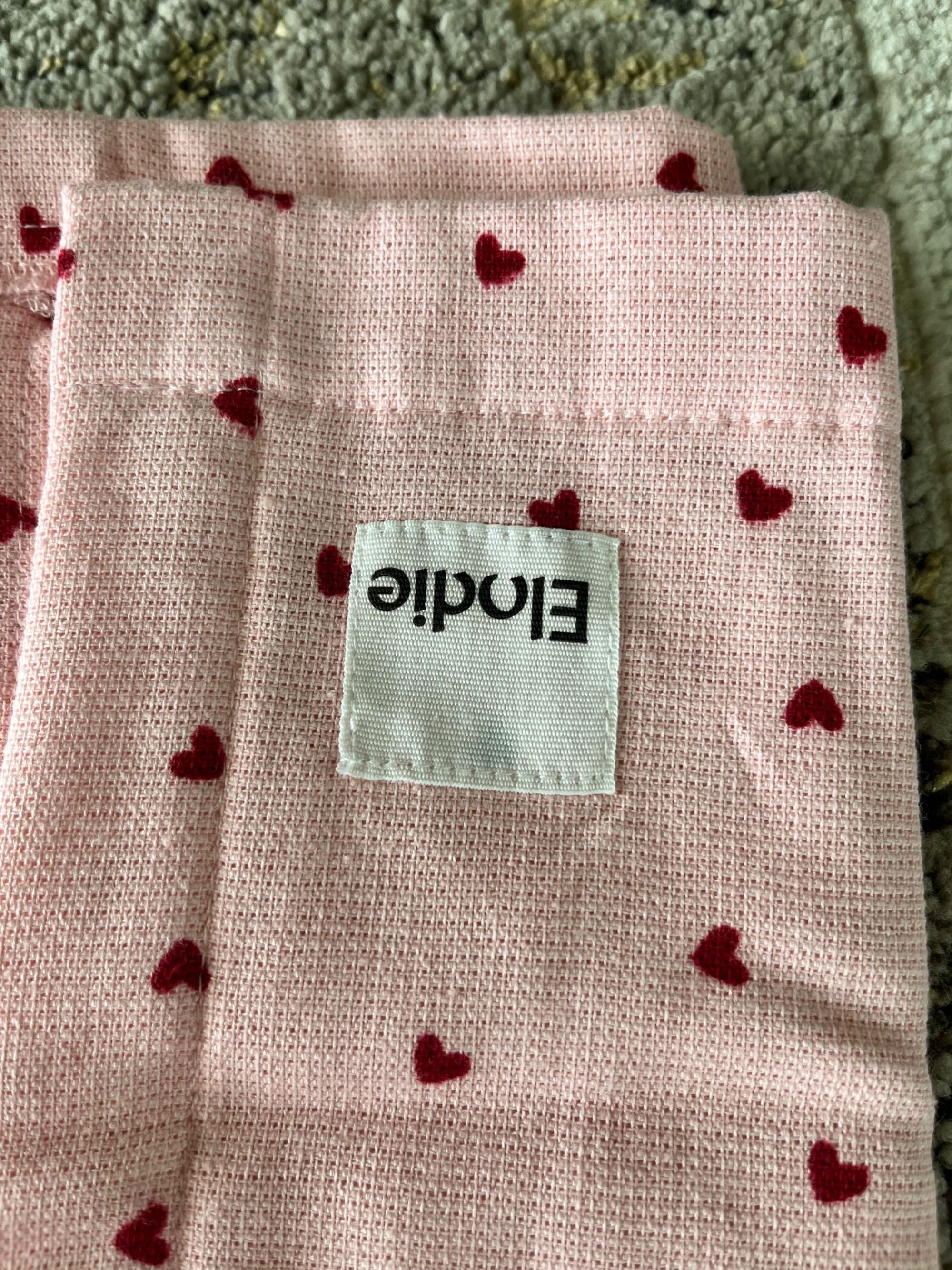 Poncho kąpielowe Elodie serduszka nowe