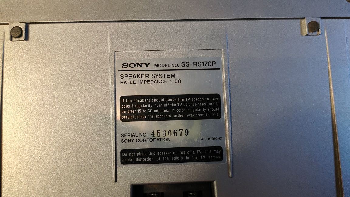 Колонки Sony ss-rs170p
