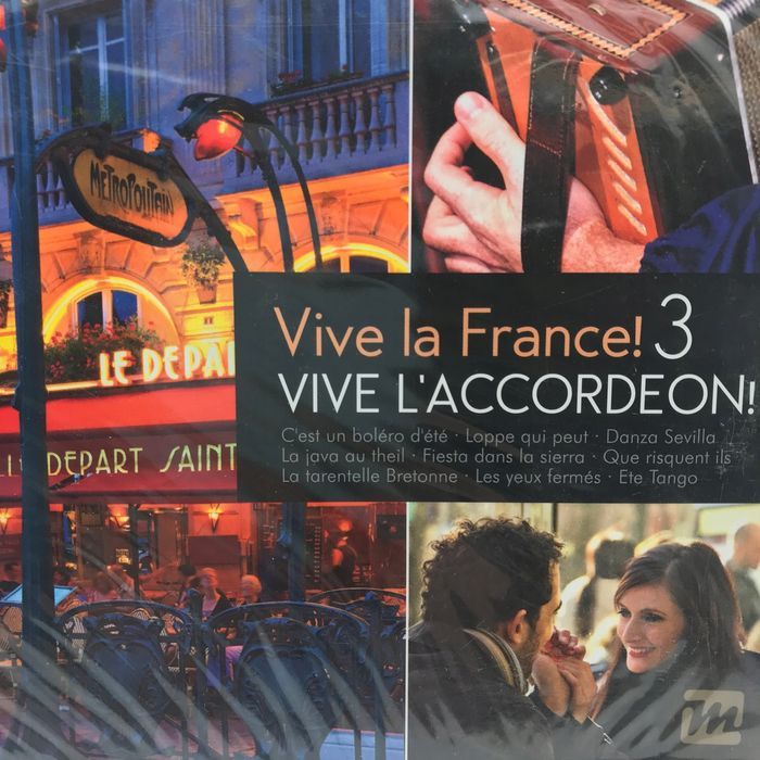 cd - various - vive la france! vive l'accordeon! 3