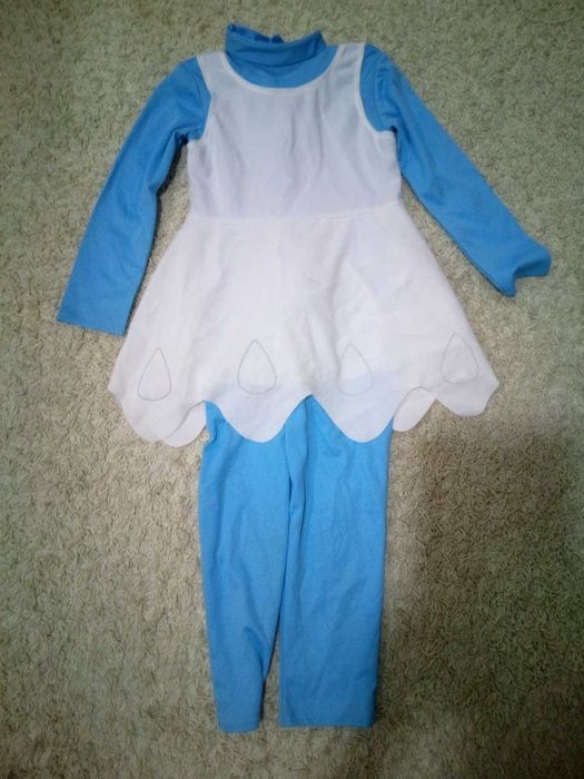 Костюм платье смурфетты смурфика