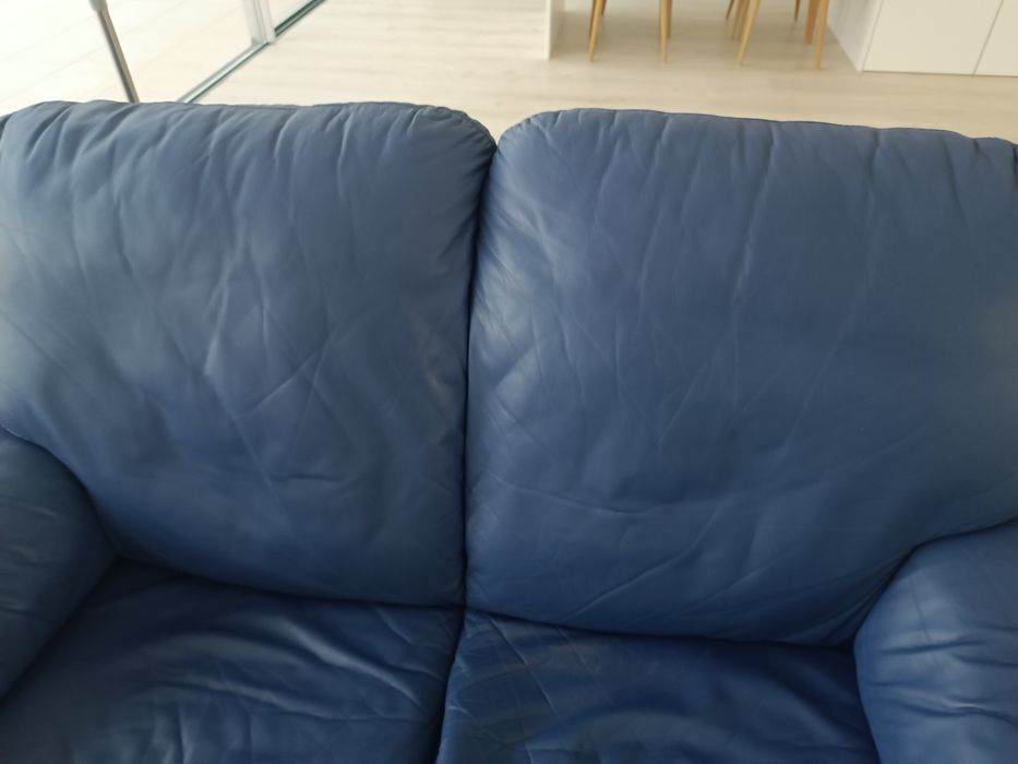 Sofá Couro 2 lugares