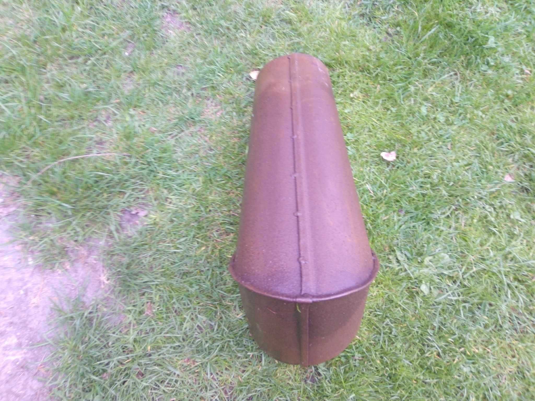 Kolano stałe spalinowe 90 stopni średnica fi 20cm rurowe rura do pieca
