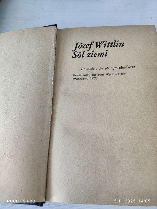 Sól Ziemi Józef Wittlin