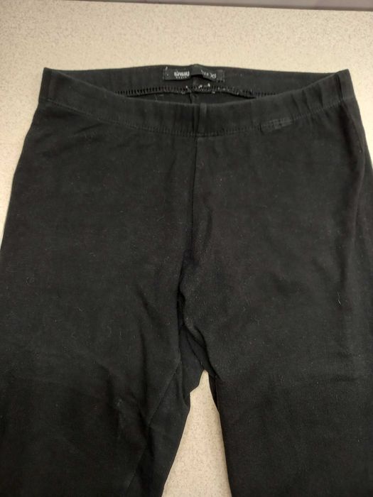 Czarne legginsy Sinsay XS getry elastyczne wygodne na co dzień