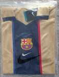 Koszulka FC Barcelona retro 2001/2003 złota, XL