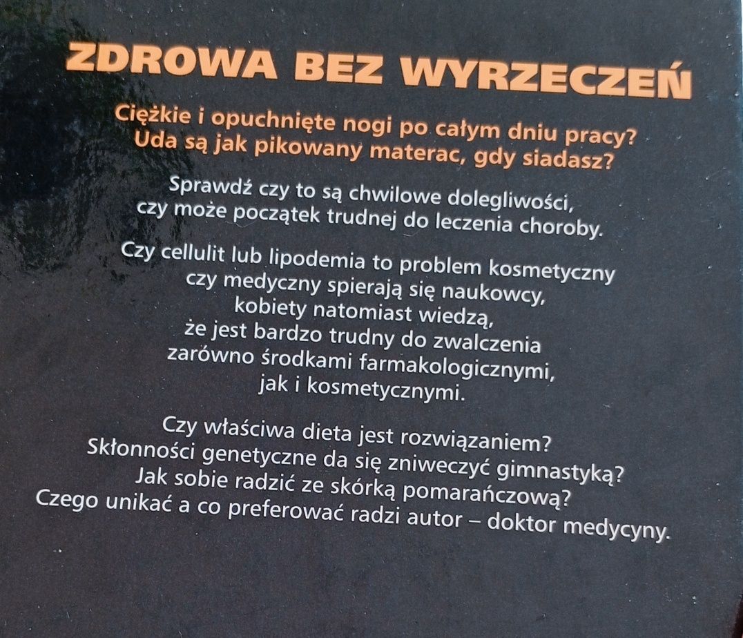 Książka "Najnowsze metody zwalczania cellulitu"