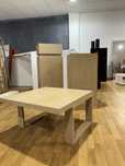 Conjunto colunas e mesa