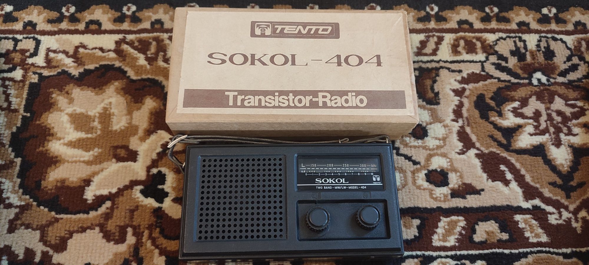 Radio tranzystorowe tento sokol 404 prl zsrr