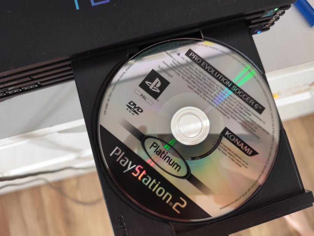 PlayStation 2 fat 50003 pad gra kabel