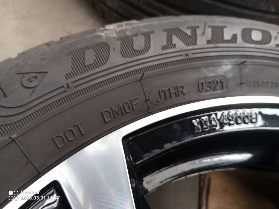BMW 1 felgi opony letnie 205 .55 .16 Dunlop 7.0 16 et45 5x120