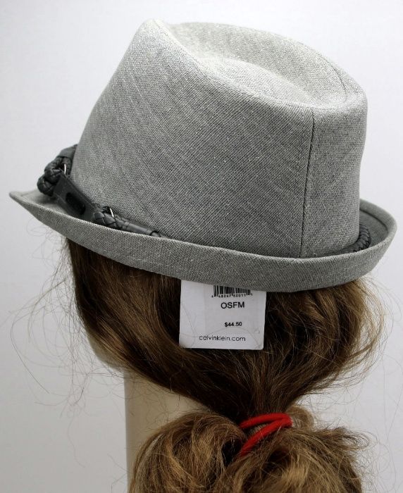 UDOSTĘPNIJ OBSERWUJ Calvin Klein Fedora Kapelusz Oryginał r 56-58cm CK