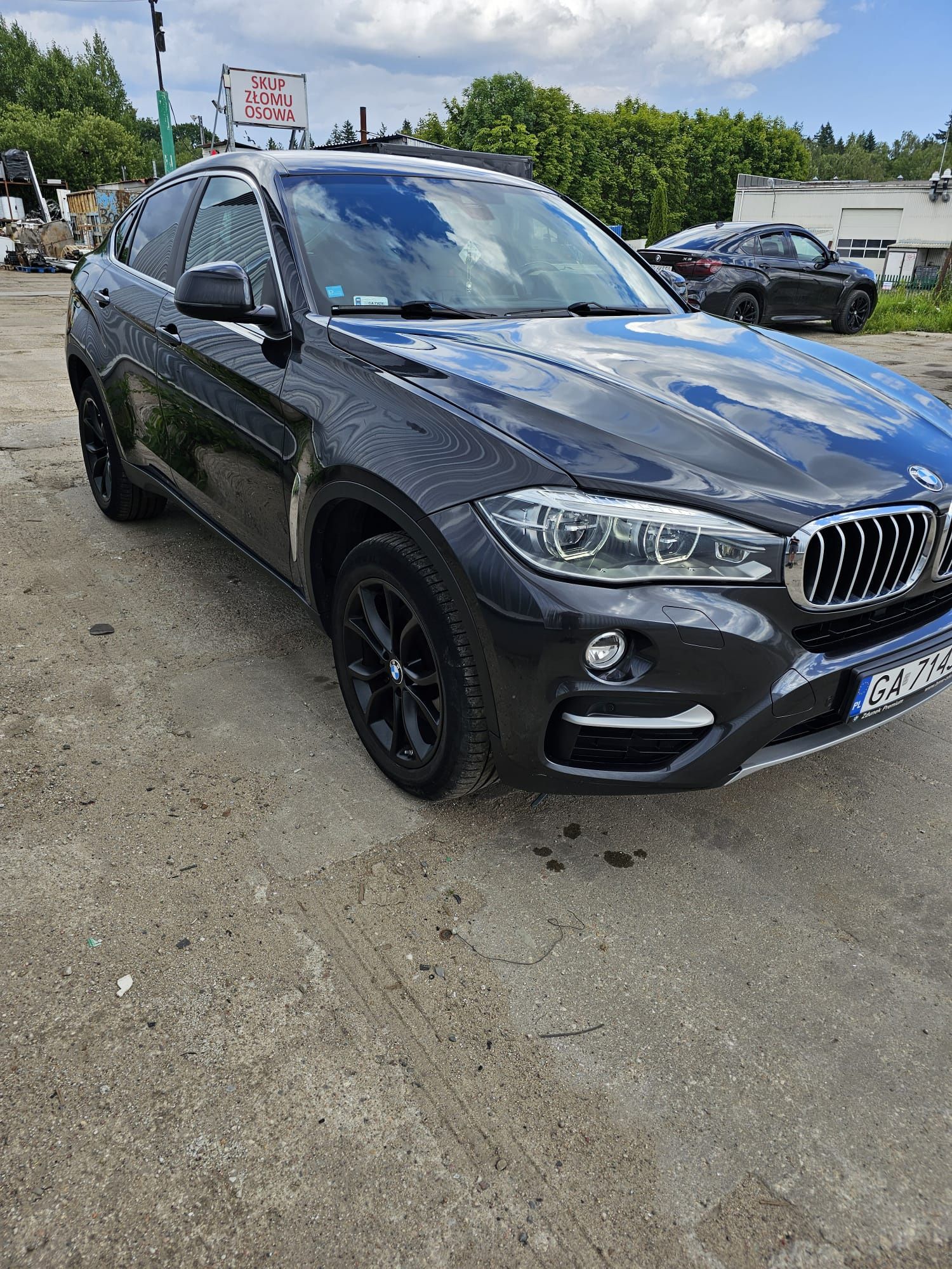 BMW X6 F16 2016r. SUV 313Koni xDrive 230kW Salon Polska